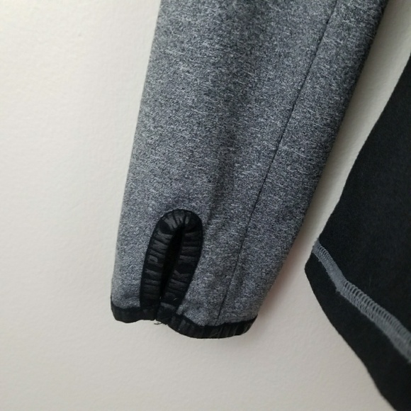 VS PINK | Gray/Black Ultimate Half-Zip Pullover S - Picture 3 of 6